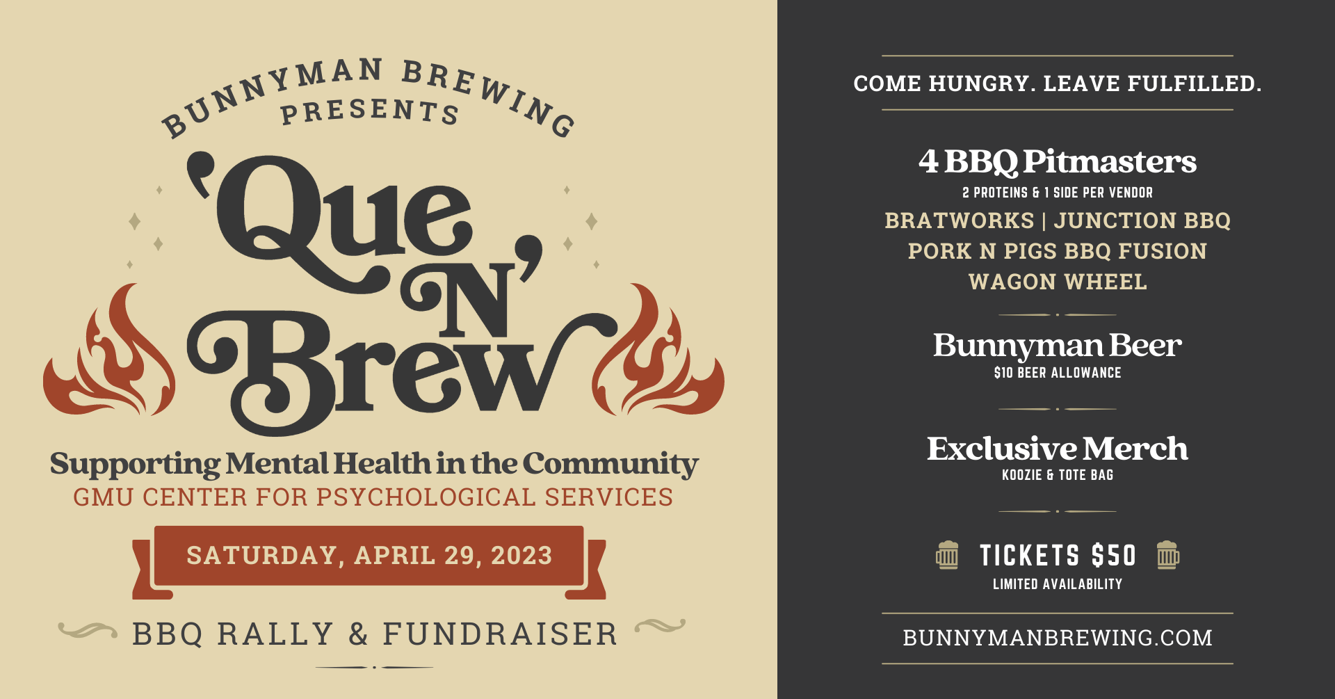 Beige Retro BBQ Party Invitation Event Flyer (1920 × 1005 px)(2)